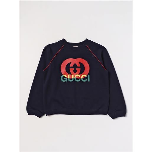 Gucci felpa Gucci in cotone con stampa logo