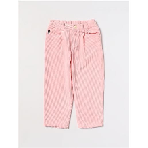 Moschino Kid pantalone moschino kid bambino colore rosa