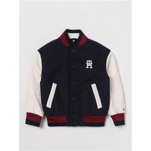 Tommy Hilfiger giacca tommy hilfiger bambino colore blue