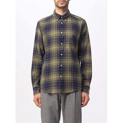 Barbour camicia fortrose Barbour in cotone tartan spazzolato