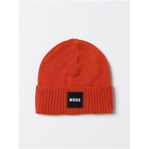 Boss Kidswear cappello Boss Kidswear in maglia con logo