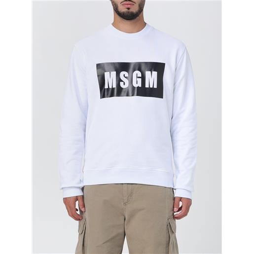 Msgm maglia msgm uomo colore bianco