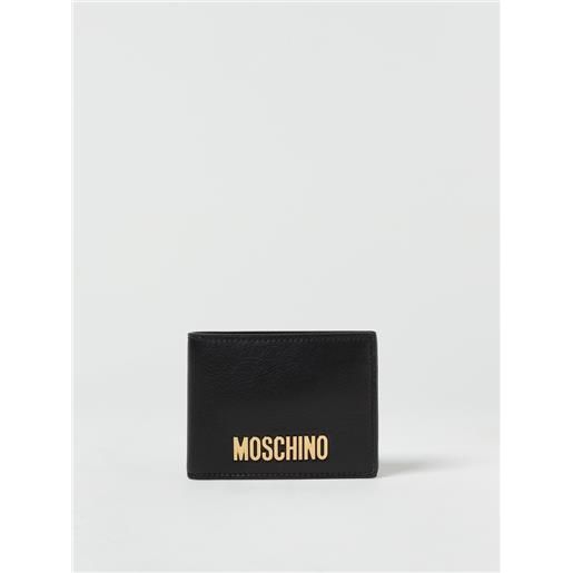 Moschino Couture portafoglio Moschino Couture in pelle a grana con logo