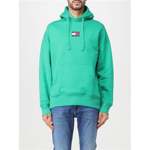 Tommy Jeans maglia tommy jeans uomo colore verde