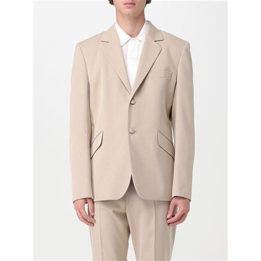 Palm Angels giacca palm angels uomo colore beige