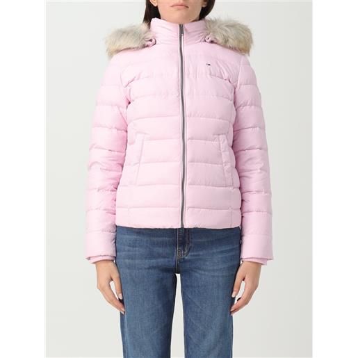 Tommy Jeans giacca tommy jeans donna colore rosa