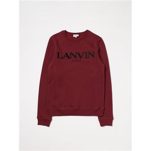 Lanvin felpa Lanvin in cotone con logo