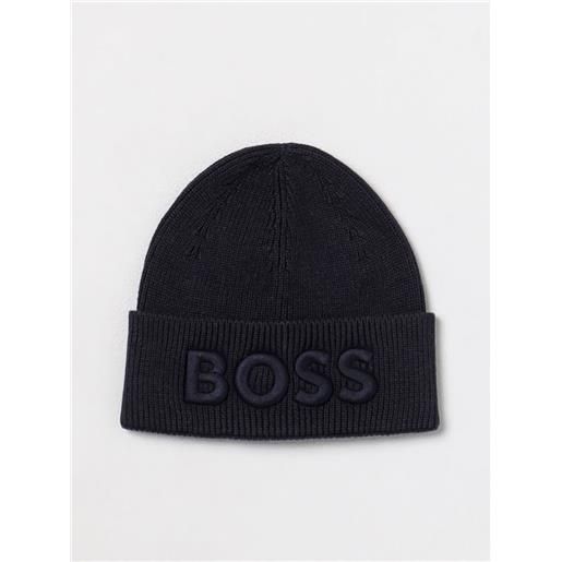 Boss cappello Boss in cotone e lana