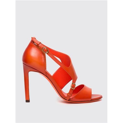 Santoni sandali con tacco santoni donna colore arancione
