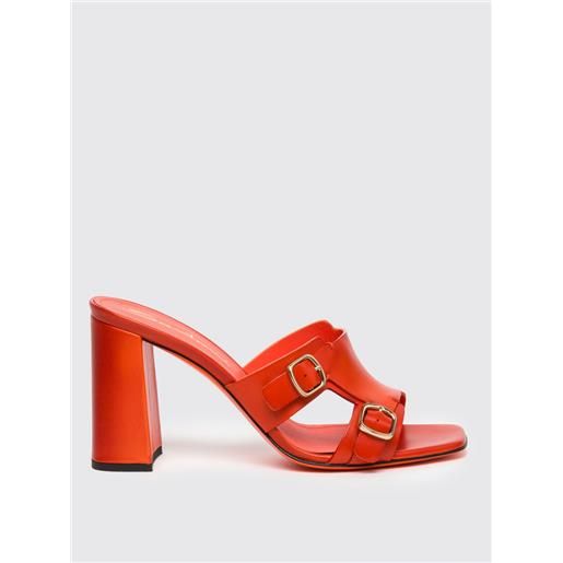 Santoni sandali con tacco santoni donna colore arancione