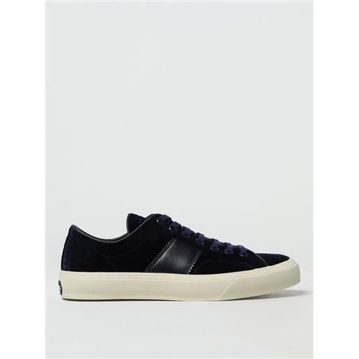 Tom Ford sneakers Tom Ford in velluto stampa cocco e pelle