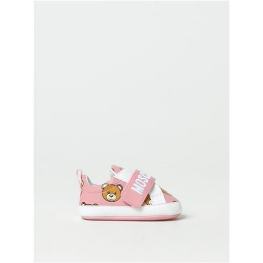 Moschino Baby sneakers Moschino Baby in pelle con ricamo
