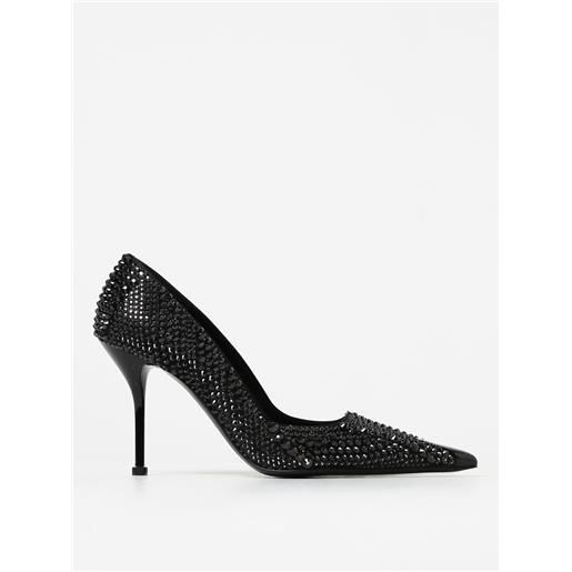 Alexander Mcqueen pump alexander mc. Queen in pelle con strass