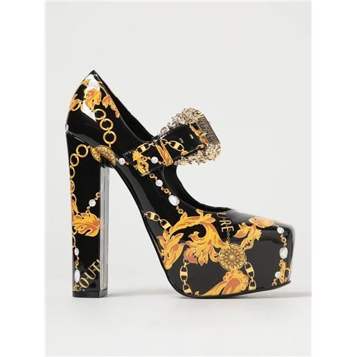 Versace Jeans Couture pump baroque Versace Jeans Couture in pelle sintetica stampata