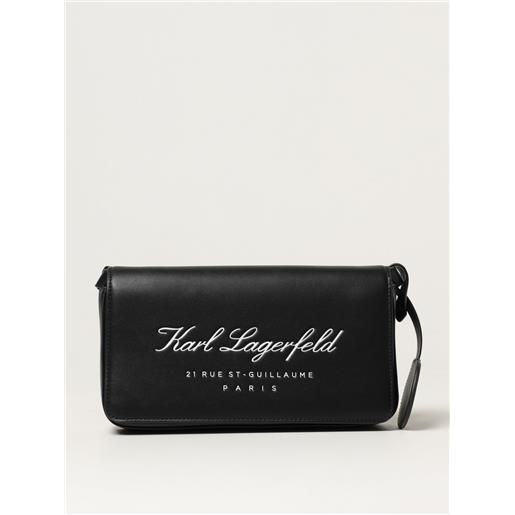 Karl Lagerfeld borsa Karl Lagerfeld in pelle sintetica con logo