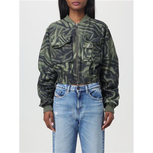 Diesel giacca diesel donna colore militare