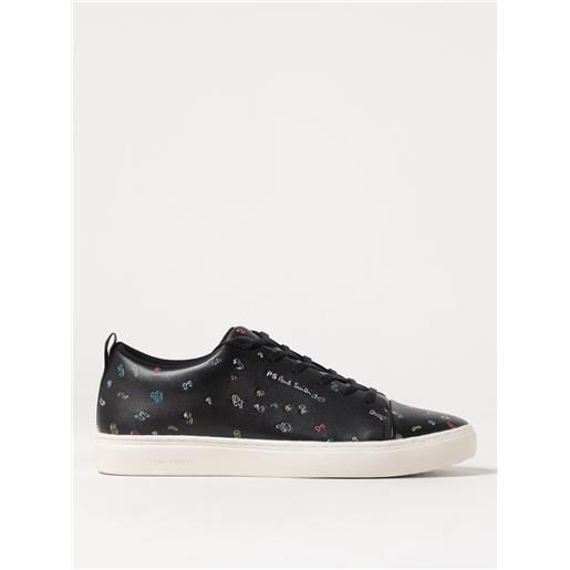Ps Paul Smith sneakers lee ps paul smith in pelle naturale con ricami all over