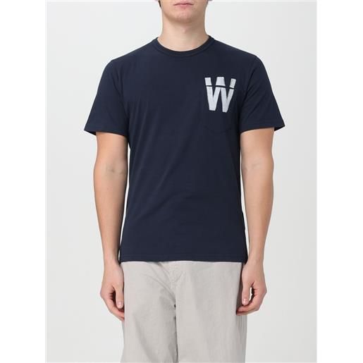 Woolrich t-shirt woolrich uomo colore blue