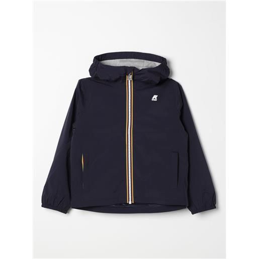 K-Way giacca k-way bambino colore blue navy