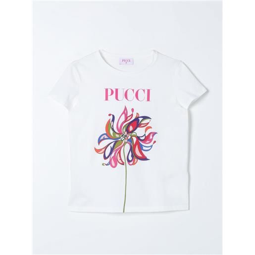 Emilio Pucci Junior t-shirt Emilio Pucci Junior a girocollo in cotone