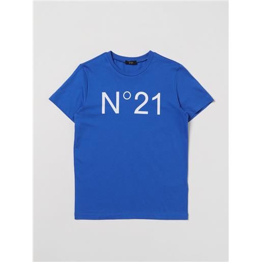 N° 21 t-shirt N° 21 bambino colore royal