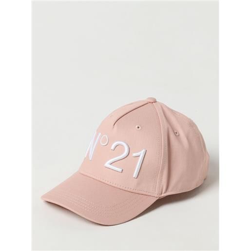 N° 21 cappello N° 21 in cotone con logo ricamato