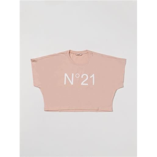 N° 21 t-shirt N° 21 bambino colore rosa