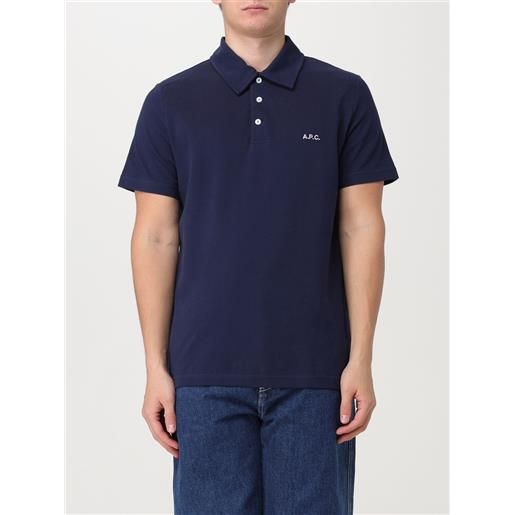 A.p.c. polo a. P. C. Uomo colore blue