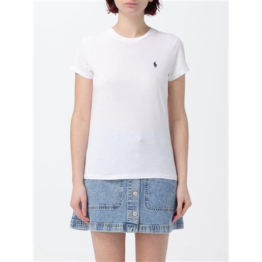 Polo Ralph Lauren t-shirt polo ralph lauren donna colore bianco