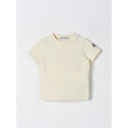 Moncler t-shirt moncler bambino colore giallo