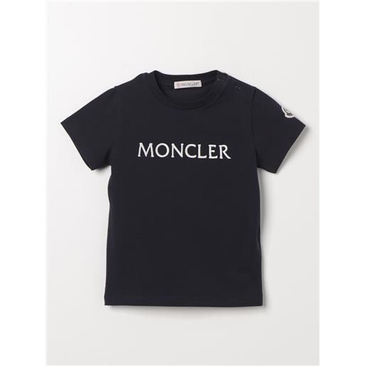 Moncler t-shirt moncler bambino colore blue