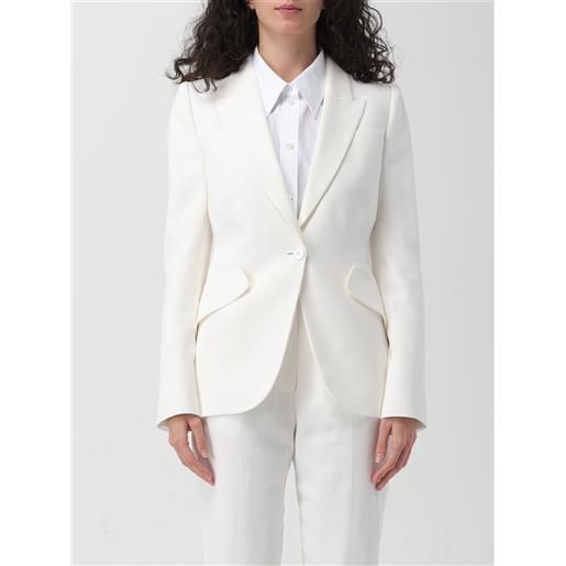 Alexander Mcqueen blazer alexander mcqueen donna colore panna