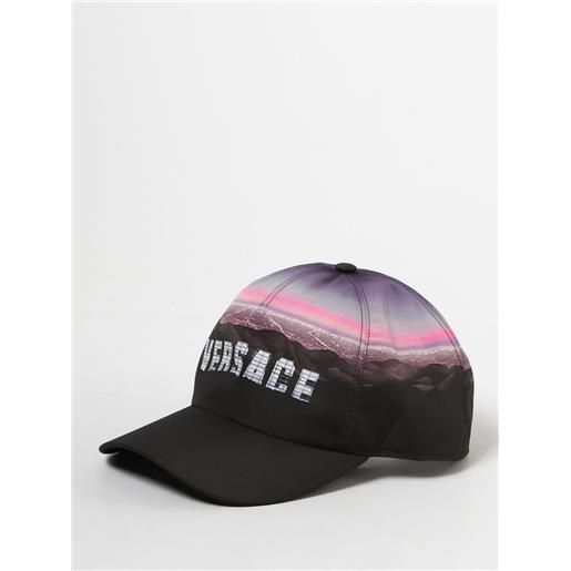 Versace cappello hills curve Versace in nylon stampato