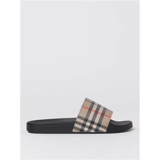 Burberry sliders furley Burberry in gomma check