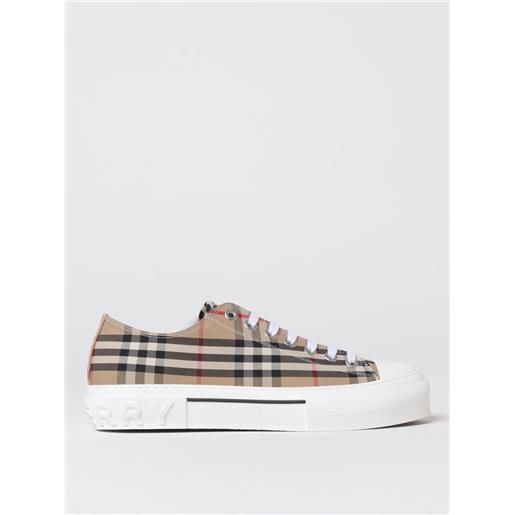 Burberry sneakers jack Burberry in canvas check e gomma