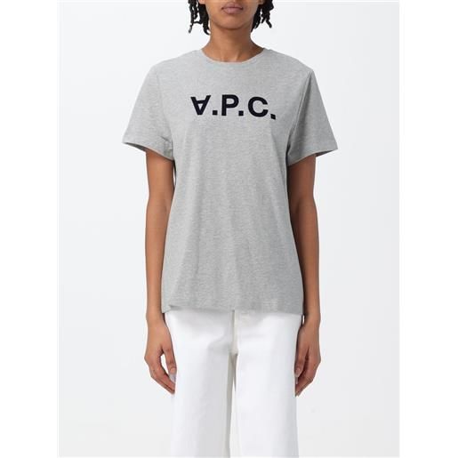 A.p.c. t-shirt a. P. C. Donna colore grigio