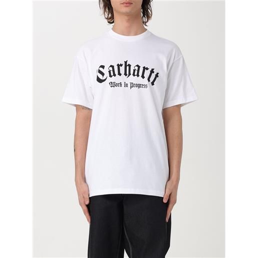 Carhartt Wip t-shirt carhartt wip uomo colore bianco