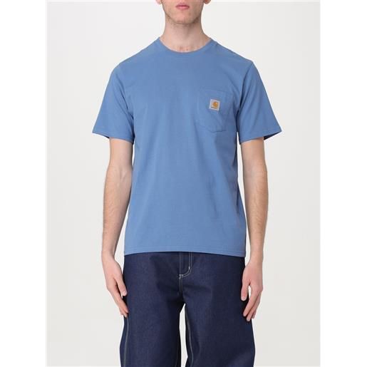 Carhartt Wip t-shirt carhartt wip uomo colore azzurro