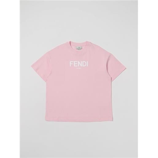 Fendi Kids t-shirt fendi kids bambino colore rosa