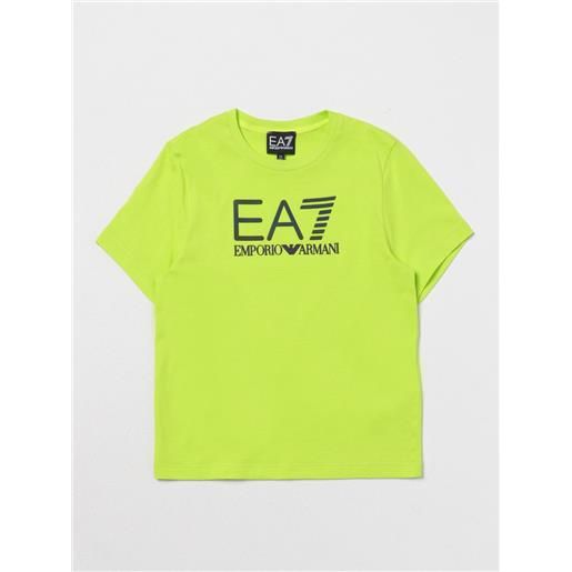 Ea7 t-shirt ea7 bambino colore lime