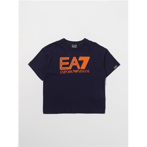 Ea7 t-shirt ea7 in jersey con logo