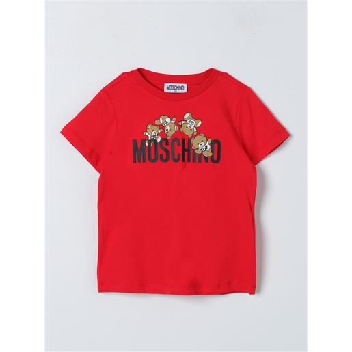Moschino Kid t-shirt moschino kid bambino colore rosso