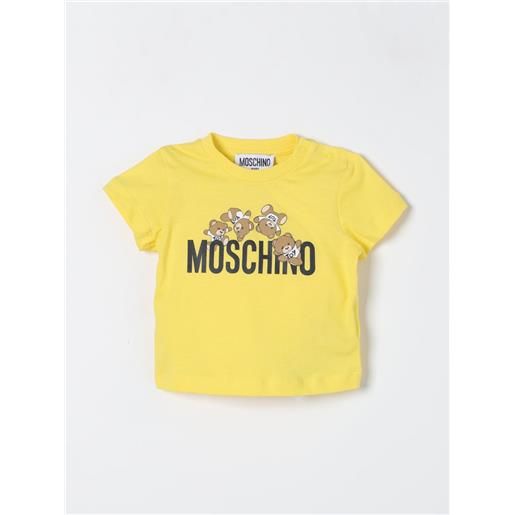 Moschino Baby t-shirt moschino baby bambino colore giallo