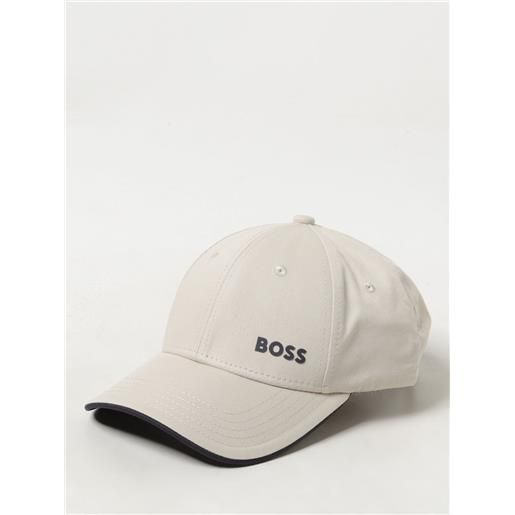 Boss cappello Boss in cotone con logo