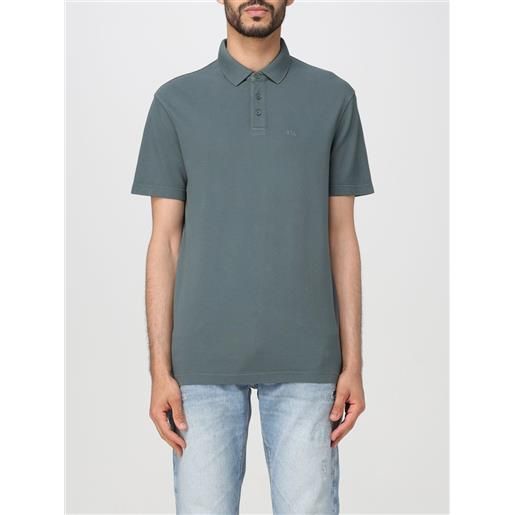 Armani Exchange polo Armani Exchange in piquet di cotone