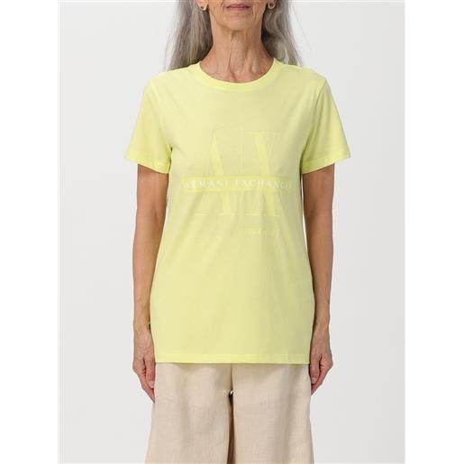 Armani Exchange t-shirt armani exchange donna colore lime