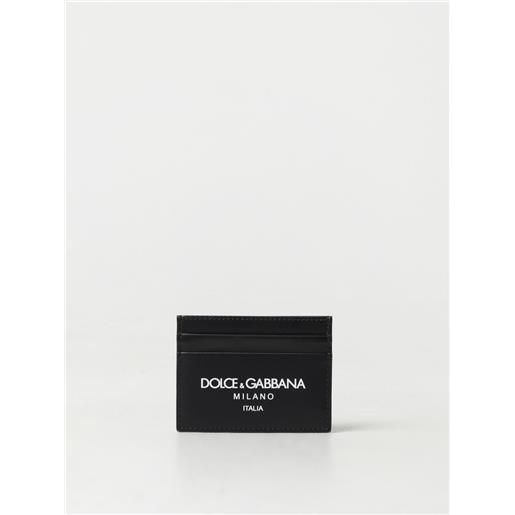 Dolce & Gabbana portacarte di credito Dolce & Gabbana in pelle