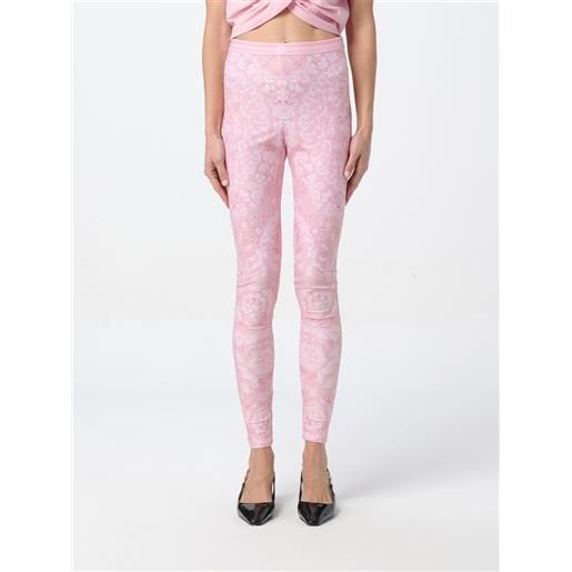 Versace pantalone versace donna colore rosa