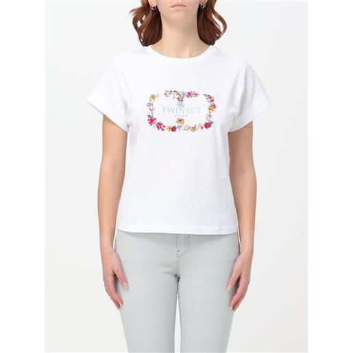 Twinset t-shirt twinset donna colore bianco