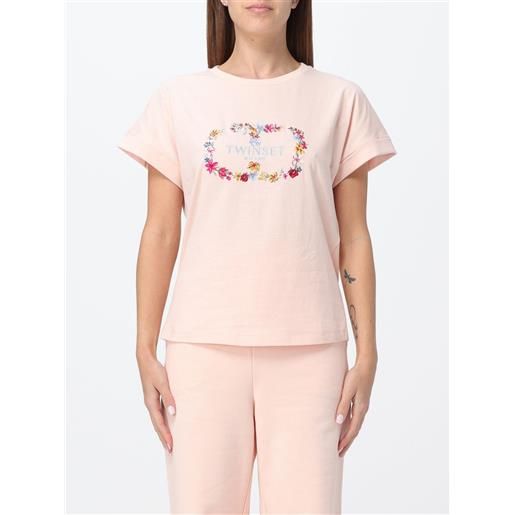 Twinset t-shirt twinset donna colore rosa